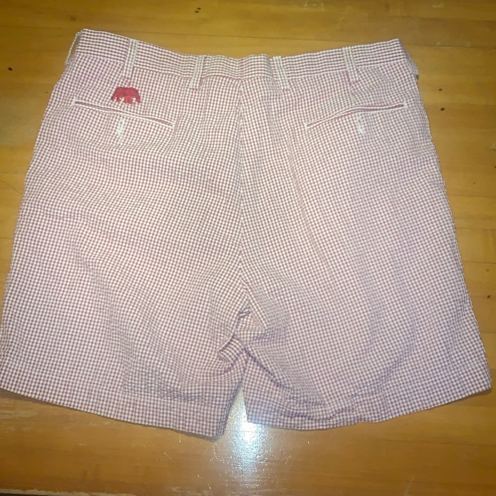 Charleston Khakis Seersucker University of Alabama Shorts 38R